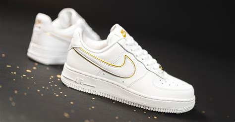 nike air force wit met goud|Nike Air Force 1 price.